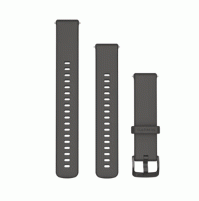 Quick Release Bands (18 mm) - Pebble Grey, slate hardware - For Venu 3S - 010-13256-00 - Garmin